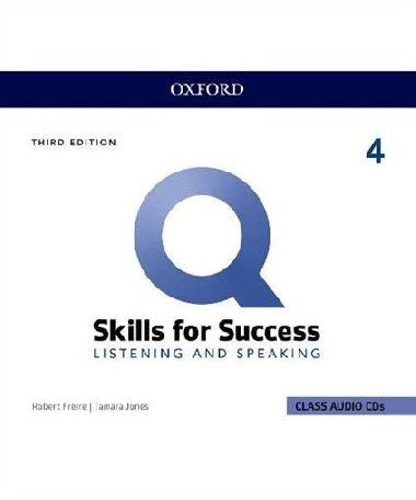 Q: Skills for Success 4 Listening & Speaking Class Audio CDs /4/, 3rd - Freire Robert