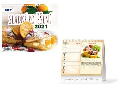 Mini Sladk poten - stoln kalend 2021 - MFP paper