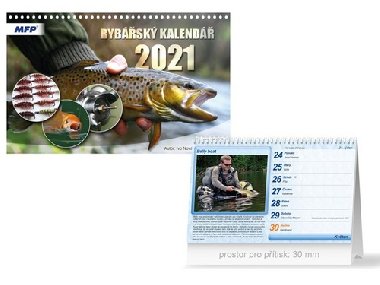 Rybsk - stoln kalend 2021 - MFP paper