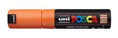 POSCA akrylový popisovač - oranžový 8 mm - neuveden
