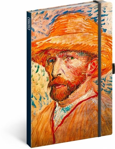 Notes - Vincent van Gogh, linkovan, 13  21 cm - neuveden