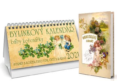 Kalend 2021 - Bylinkov + Okouzlujc zahrady - Klra Trnkov
