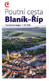 Poutn cesta Blank-p turistick mapa 1:90 000 - Cesta eska