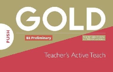 Gold B1 Preliminary New Active Teach - kolektiv autor