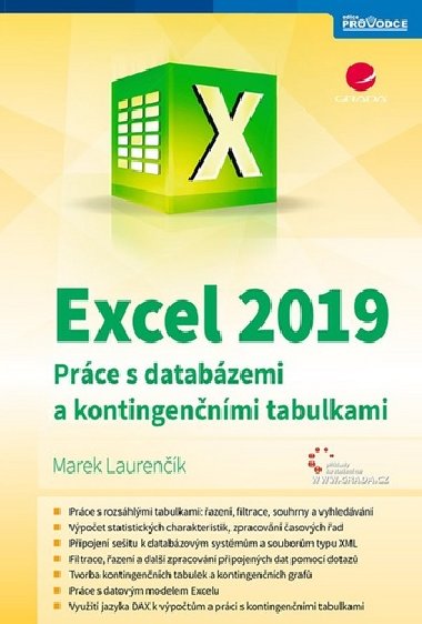 Excel 2019 - Prce s databzemi a kontingennmi tabulkami - Marek Laurenk