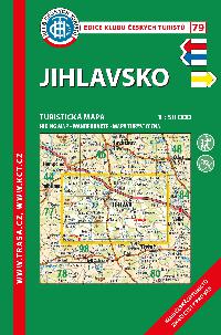 Jihlavsko - mapa KT 1:50 000 slo 79 - 5. vydn 2015 - Klub eskch Turist
