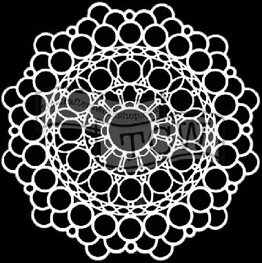 TCW ablona 15,2 x 15,2 cm - Orb Mandala - neuveden