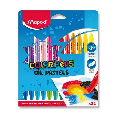 Maped - Olejové pastely Color´Peps 24 ks - neuveden
