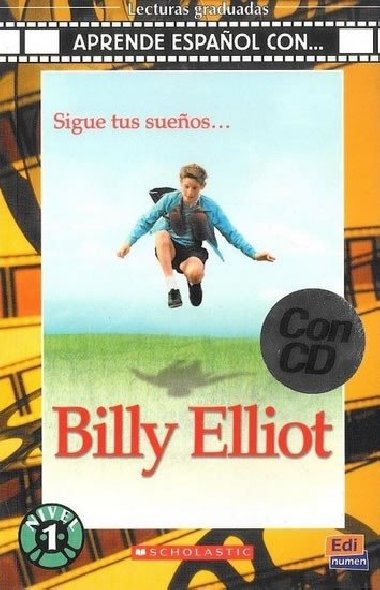 Aprende espaol con. Nivel 1 (A1) Billy Elliot - Libro + CD - neuveden