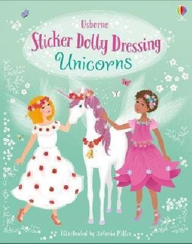 Sticker Dolly Dressing Unicorn - Watt Fiona