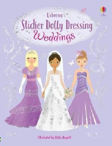 Sticker Dolly Dressing Weddings - Watt Fiona