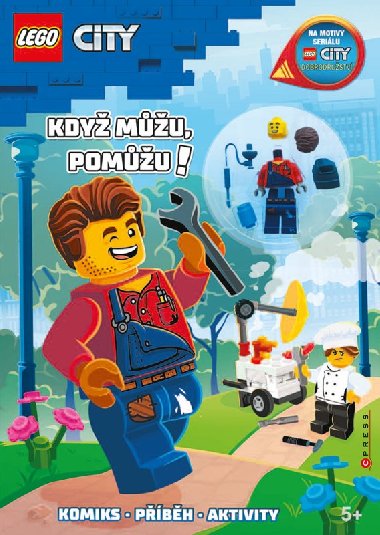 LEGO City. Kdy mu, pomu! - Komiks, pbh, aktivity - CPress