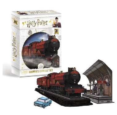 Harry Potter 3D puzzle Bradavice expres 161 dílků - neuveden