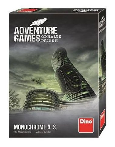 Adventure games: Monochrome - párty hra - neuveden