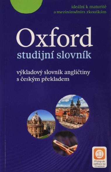 Oxford Studijn Slovnk - vkladov slovnk anglitiny s eskm pekladem - Oxford