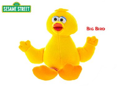 Sesame Street Big Bird plyov 25cm 12m+ - 