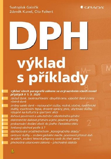 DPH vklad s pklady - Svatopluk Galok; Oto Paikert; Zdenk Kune