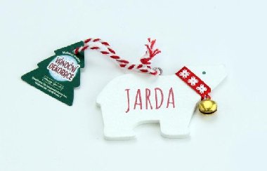 Vánoční dekorace lední medvěd JARDA - Happy Spirit