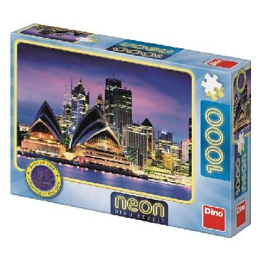 Puzzle 1000 Opera v Sydney neon