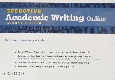 Effective Academic Writing Student Access Code Card (All levels), 2nd - kolektiv autor