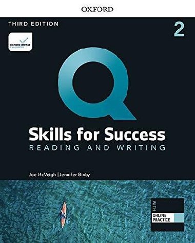 Q Skills for Success 2 Reading & Writing Students Book with iQ Online Practice, 3rd - McVeigh Joe