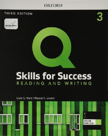 Q Skills for Success 3 Reading & Writing Students Book with iQ Online Practice, 3rd - Ward Colin