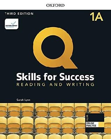 Q Skills for Success 1 Reading & Writing Students Book A with iQ Online Practice, 3rd - Lynn Sarah
