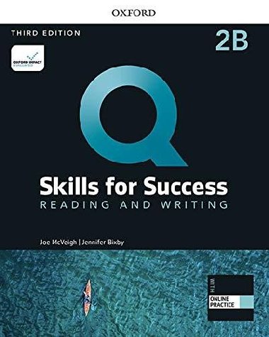 Q Skills for Success 2 Reading & Writing Students Book B with iQ Online Practice, 3rd - McVeigh Joe