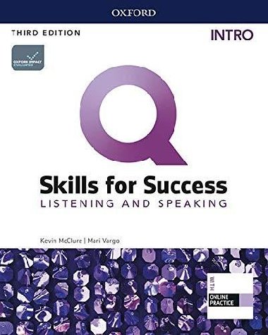 Q Skills for Success Intro Listening & Speaking Students Book with iQ Online Practice, 3rd - McClure Kevin