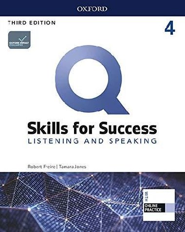 Q Skills for Success 4 Listening & Speaking Students Book with iQ Online Practice, 3rd - Freire Robert