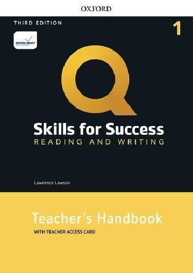 Q Skills for Success 1 Reading & Writing Teachers Handbook with Teachers Access Card, 3rd - Lawson Lawrence