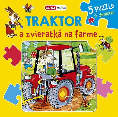 Traktor a zvieratk na farme - Pavlna amalkov