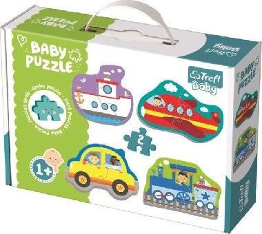 Baby Puzzle: Doprava 4x2 dílky - neuveden