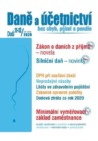 Dan a etnictv bez chyb, pokut a penle  11-12/2020 - Vclav Benda; Zdenk Morvek; Zdenka Cardov