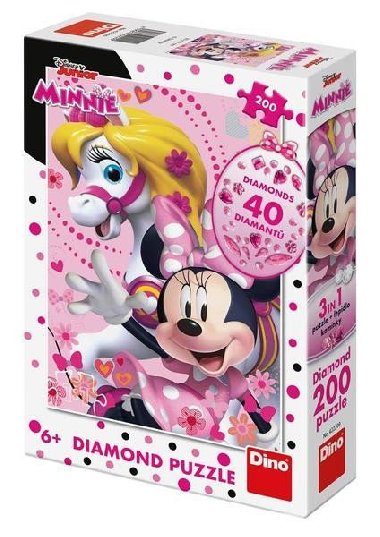 Puzzle 200 Minnie Mouse Diamond