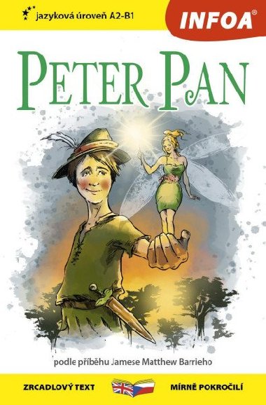 Peter Pan - Zrcadlov etba (A2-B1) - Barrie James Matthew
