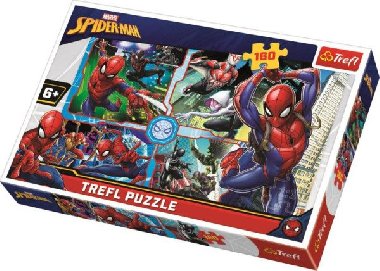 Puzzle: Spiderman: Zachránce 160 dílků - neuveden
