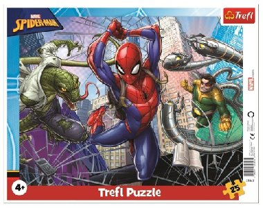 Puzzle: Spiderman 25 dílků - neuveden