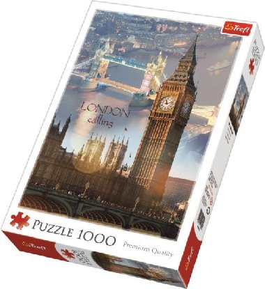Puzzle: Londýn za úsvitu 1000 dílků - neuveden