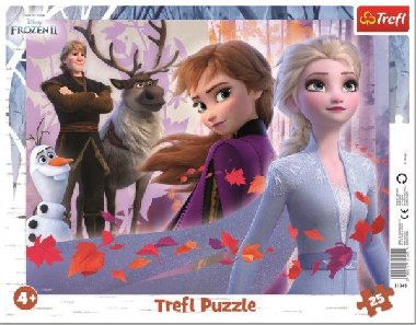 Puzzle: Ledové království: Dobrodružství 25 dílků - neuveden