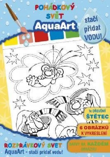 AquaArt Pohádkový svět Z. Smetany - omalovánka