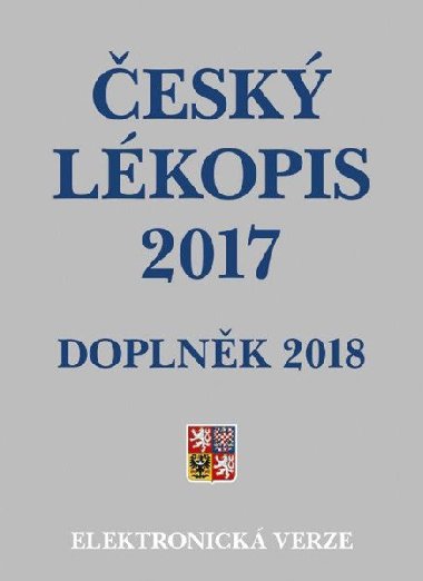 esk lkopis 2017 - Doplnk 2018 - Elektronick verze na flash disku - Ministerstvo zdravotnictv R