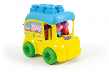 Clemmy baby Peppa Pig / školní autobus - neuveden