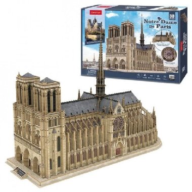 3D Puzzle - Notre Dame / 293 dílků - neuveden