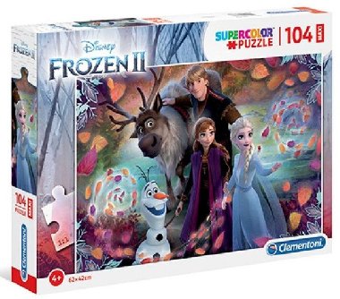 Clementoni Puzzle Maxi Frozen 2 / 104 dílků - neuveden