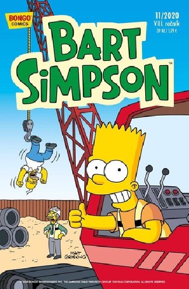 Simpsonovi - Bart Simpson 11/2020 - kolektiv autor