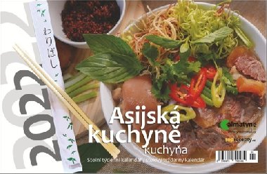 Asijsk kuchyn - stoln kalend 2022 - Nakladatelstv Glos