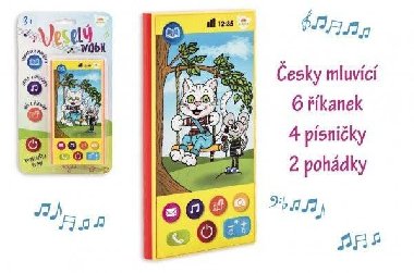 Veselý Mobil Telefon česky mluvící - Teddies