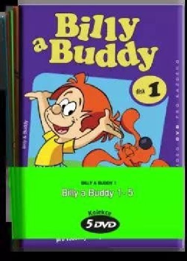 Billy a Buddy 01 - 5 DVD pack - neuveden