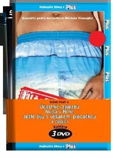 České filmy 02 - 3 DVD pack - neuveden